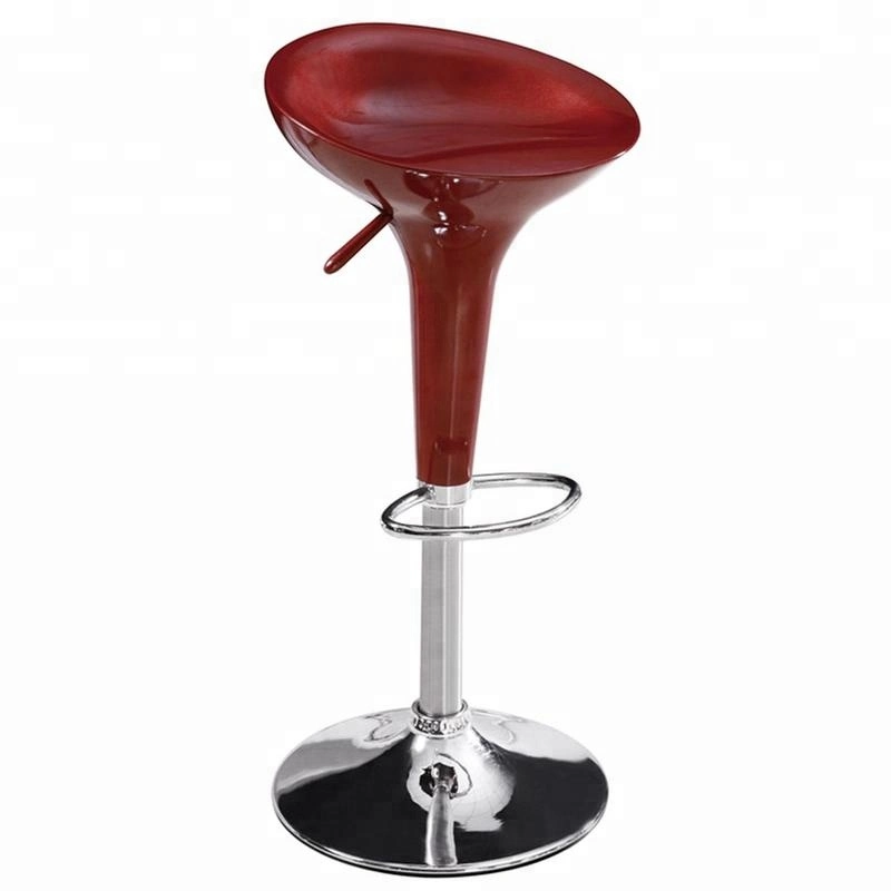 Home Hotel Cafe Bistro Rotating Lift Leather Bar Chair Stool