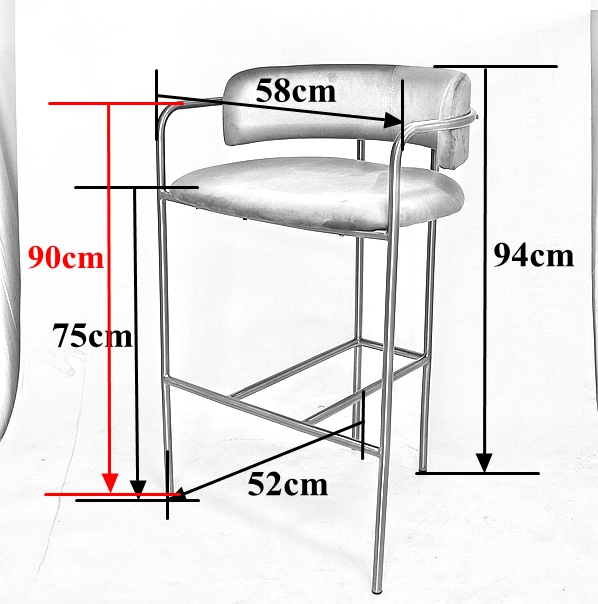 148 Bar Chair Bar Set Hihg Chair High Stool Good Chair Fabric PU Stool