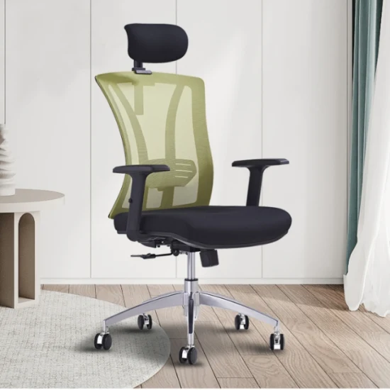 China Home Office Chair High Back Executive Mesh Ergonomic Chair Factory PC Gamer Work Desk Chair Wholesale Staff Chair Office Sample Customization