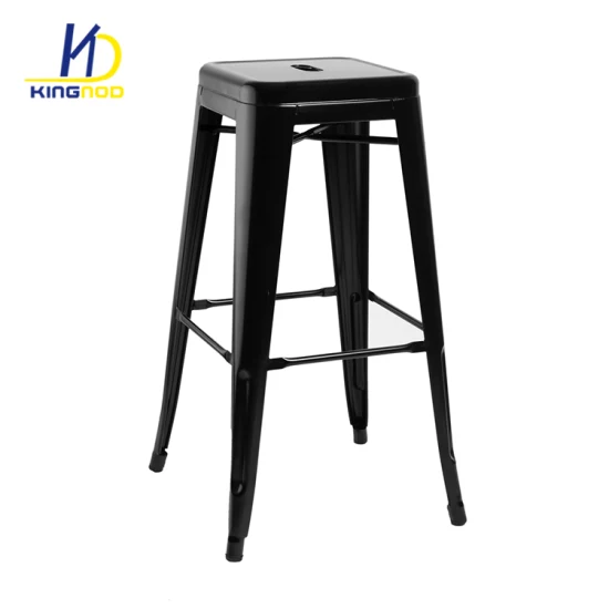 China Wholesale Outdoor/Indoor Restaurant/Commercial Bar Furniture Metal/Antique/Rustic/Retro Bar Stools Price for Tolix/Kitchen/High/Counter/Dining Room